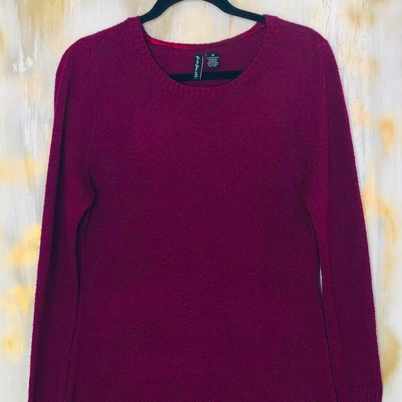 Freeforall light women sweater round neck long sleeves pullover women’s sweater - Picture 7 of 8